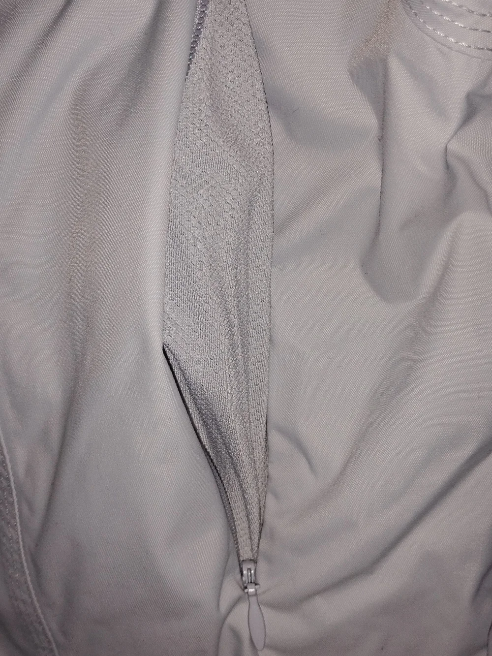 lululemon athletica Light Gray Hooded Zip Utility Jacket